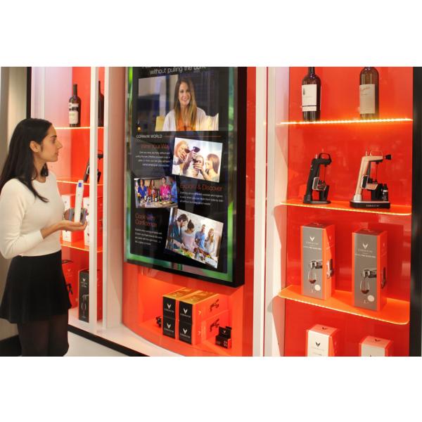 Digital Touchscreen Interactive Store Displays Advertisement Video For Shopping