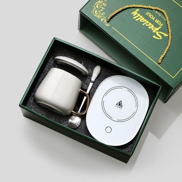 Ceramic Warm Cup Constant Temperature Coffee Cup for Perfect Temperature Control