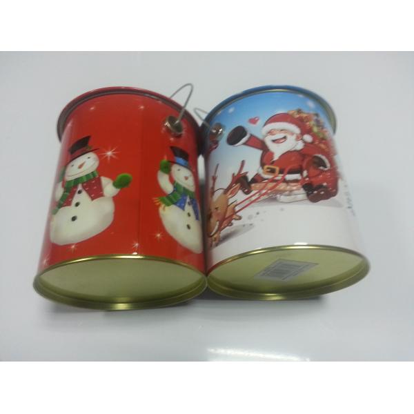 Cartoon Printed Tin Cookie Containers