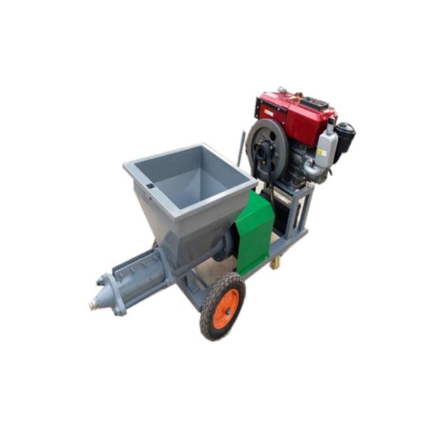 3m3/H Gypsum Spray Plaster Machine CE Cement Plaster Spray Machine