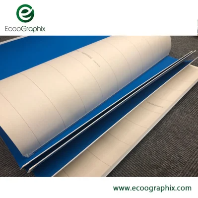 Polished Offset Web Printing Rubber Blanket 76 - 80 Hardness