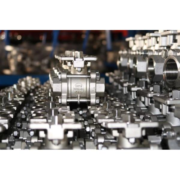 Three-Piece Threaded/Butt Welded High Platform Ball Valve