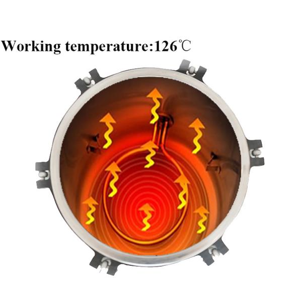 24L class N standard LCD display Automatic protect Microcomputer control Hospital steam sterilizer autoclave dental