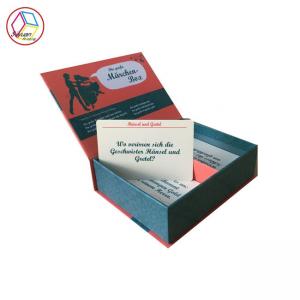 Quality Colorful Custom Card Printing , Folded Card Printing 300g Ivory Board for sale