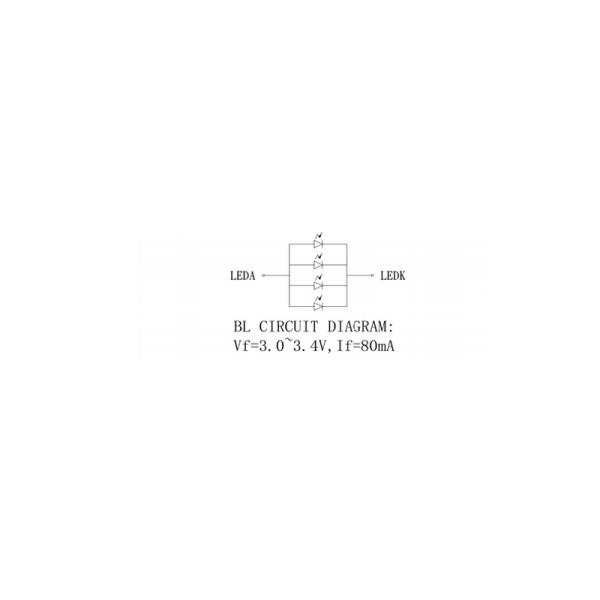 Custom 1.9 Inch Tft Lcd Display 170*320 Resolution With ST7789
