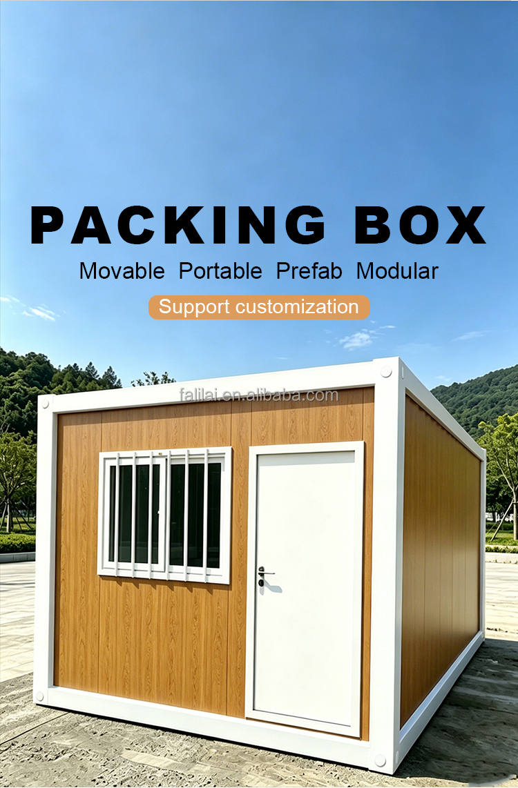 Low Cost Fast Assembly Detachable Container House Custom Durable Container Office Modular Prefab Flat Pack Container Warehouse