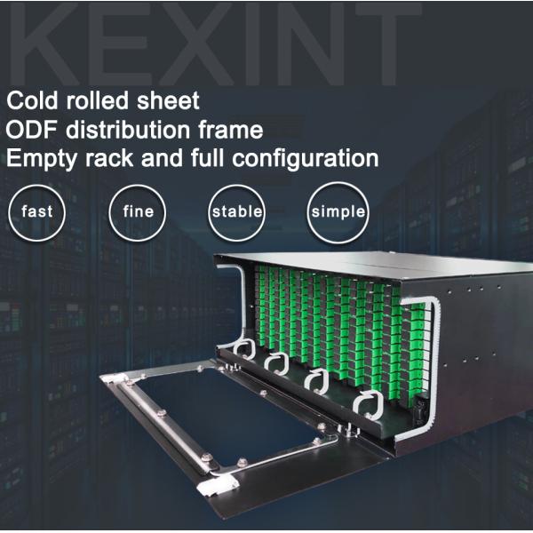 4U ODF 144cores Rack Optical Patch Panel SC/APC With 12 Cassette