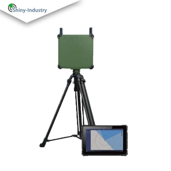 Rj45 External Interfaces Sensor Pulse Doppler Radar Detector For Ground Steel Bracket Or Tripod