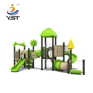 China Combined Entertainment Kids Outdoor Slide Anti UV With Rotaional Mould on sale