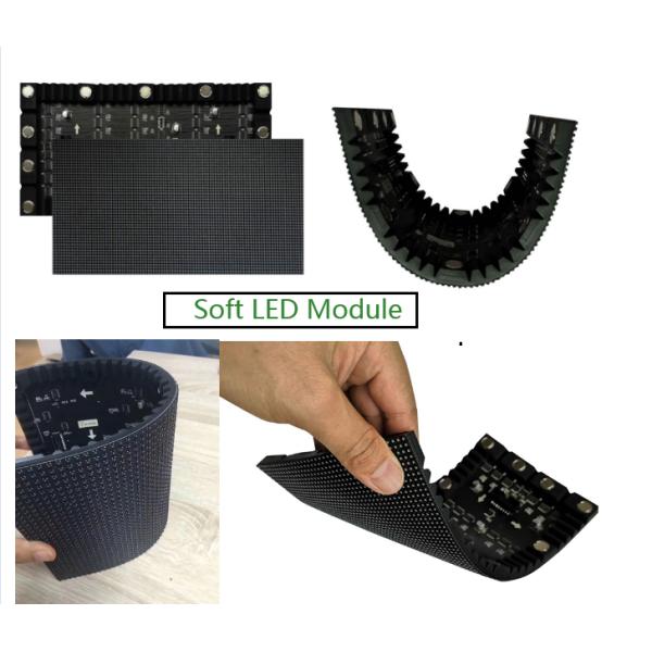 Cylindrical Column Indoor Flexible Led Module 1/14 Scan ICN2153 Soft