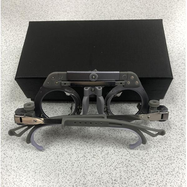 Metalworking Titanium Trial Frame , Ophthalmic Trial Frame With Ear Hook GD1102A