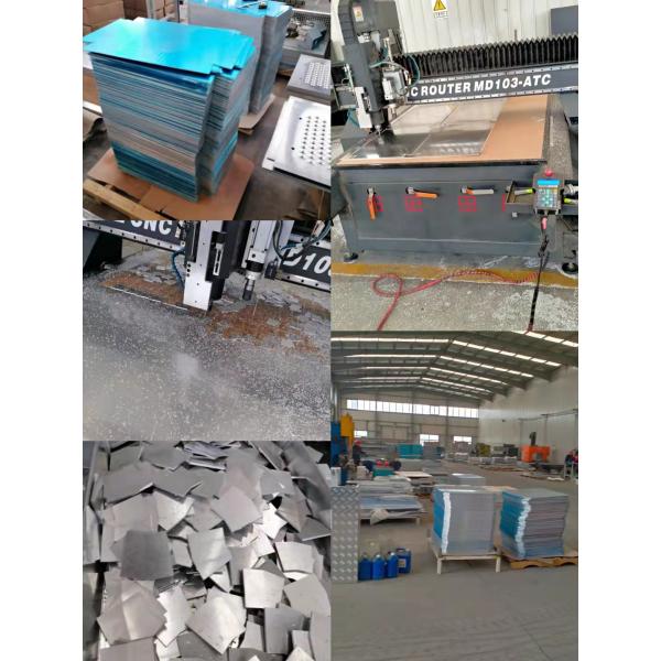 Industrial Refrigeration Equipment Component Rectangular Food Grade Aluminum Alloy Freezing Tray