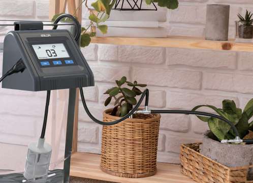 Automatic Watering Micro-drip Irrigation System with Pump Timer and Adjustable Flow Rate