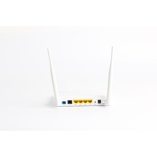 HiOSO EPON ONU 4 Ethernet Port Ftth Solutions Plastic Functional ONT Compatible