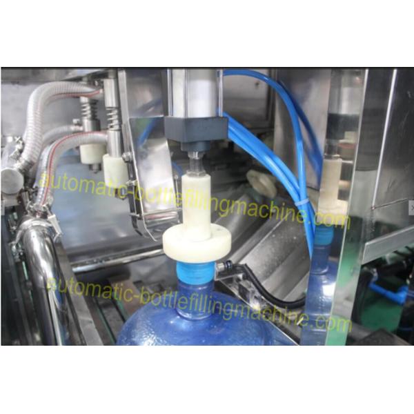AC 380V Fully Automatic Filling Machine , Pneumatic System Water Gallon Filling Machine