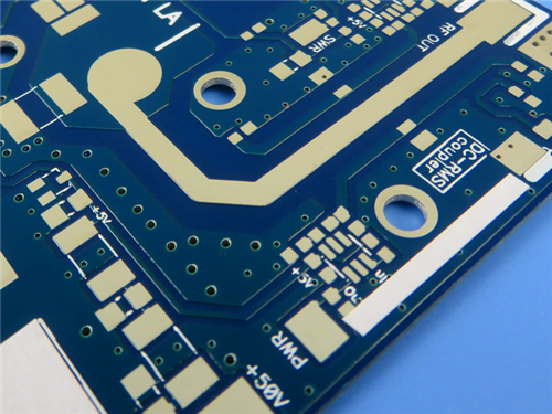 2-Layer RO4350B PCB built on1.524 mm laminate core with immersion silver for multilayer and hybrid pcb using in Antennas