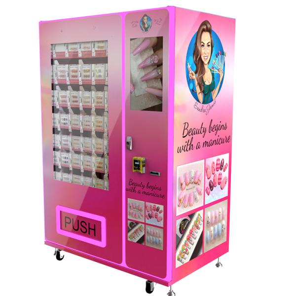 Nail Beauty Machine Coin/QR Code/Token Payment System with SDK Function for Beauty Products 1 Year Warranty