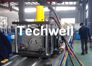 Quality Steel Sheet Upright Rack Roll Forming Machine for Storage Shelf Profile for sale