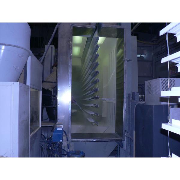 Automatic Electrostatic Powder Coating Production Line for Aluminum Profiles Advanced Production Method