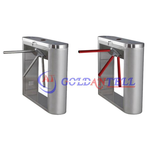 Intelligent Security Tripod Turnstile Gate 220V / 110V Working Power