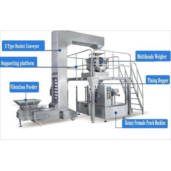 Granule Nuts Coffee Beans Rice Food Snack Packaging Machinery
