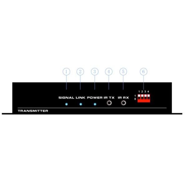 HDBT-HD-100TR-MTK1 4K60 HDBaseT Extender With Audio HDMI Loop Out EDID Management