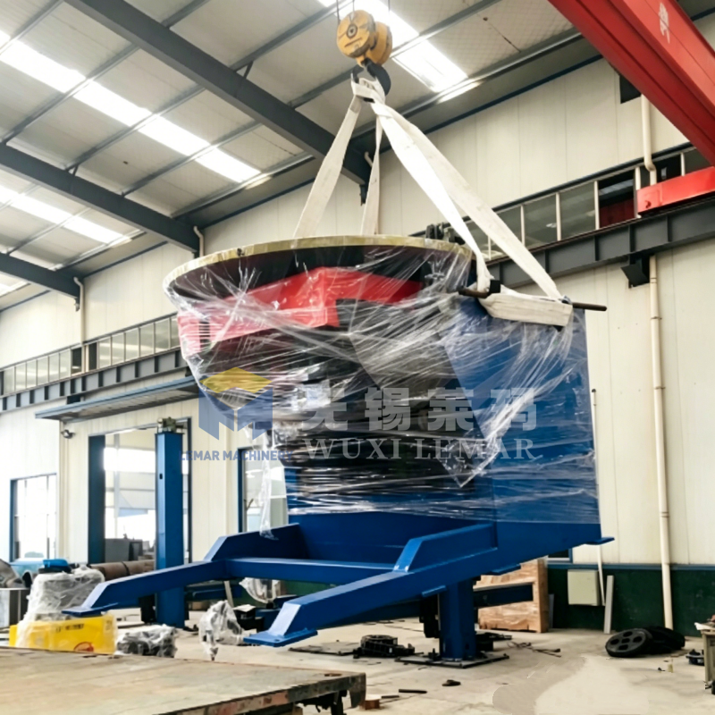 Stable Operation 50T Industrial Welding Rotating Positioner