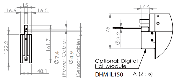 Extremely Large Force Ironless Linear Motor 3000N High Dynamic Linear Motion Motor