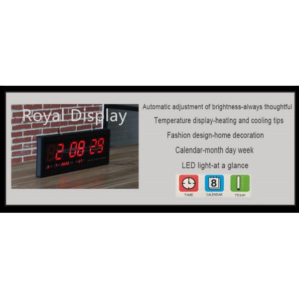 CC Polarity LED Segment Display Tn Monochrome Temperature Calendar
