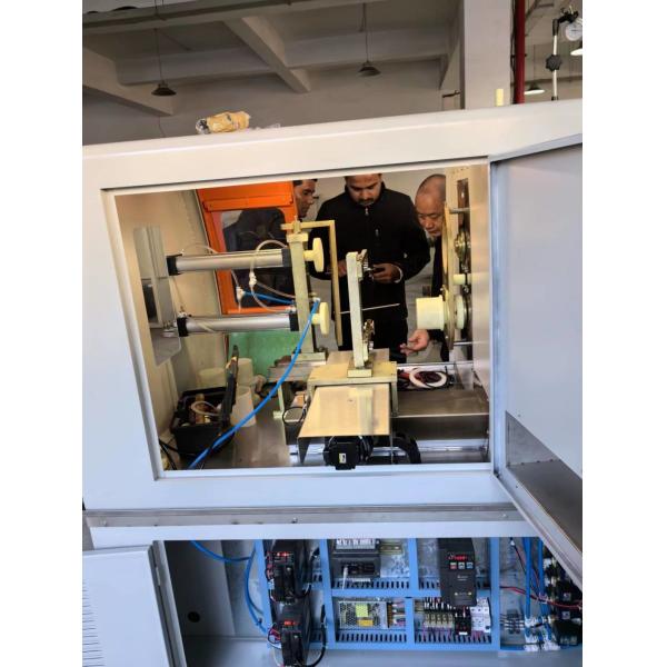 CNC Rubber Washer Cutting Machine/Cutter with Double Mandrels Fitting