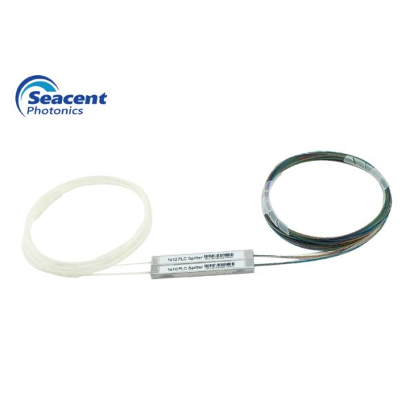 High Return Loss Bare Plc Splitter / Mini Fiber Optic Splitter 1*10