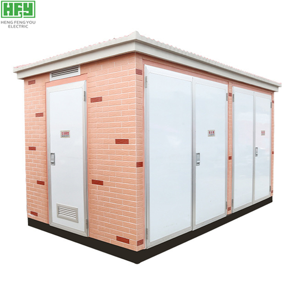 Box Type Transfomer Substation With Switchgear Electrical Main Switchboard Metal-Clad Power Distribution System
