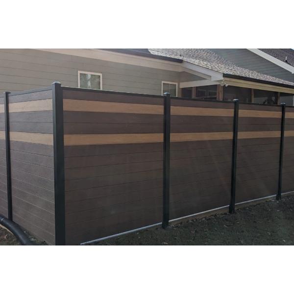 WPC Cladding Panel 90x24.5mm Wood Plastic Composite for Wall Floor