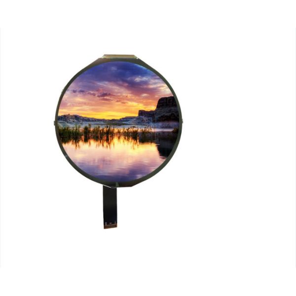 5-Inch Round TFT LCD Screen | 1080×1080 Super Clear Resolution, LCM Module, High-Contrast for Industrial Control Panels & Precision Instrumentation