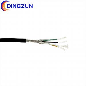 China 4core Silver Copper Shielded Sensor Cable on sale