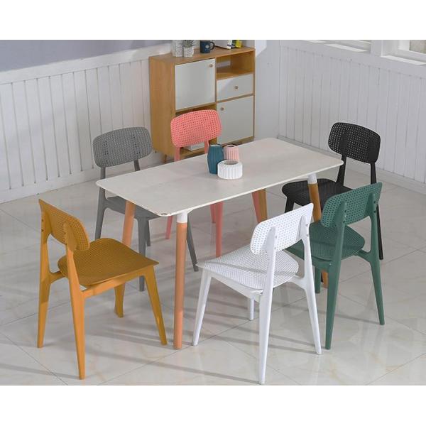 Nordic solid wood dining table and chair combination modern contracted west table household table