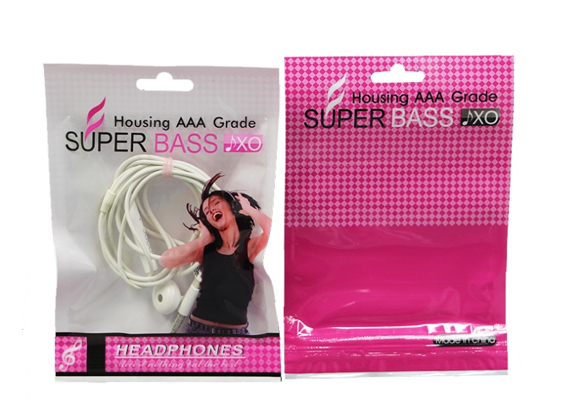 0.09mm Zip Lock Plastic Bags For Earphone Packing