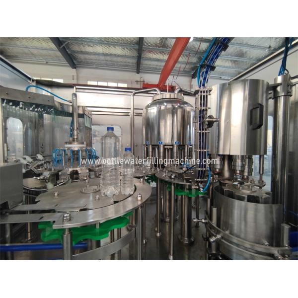 1000BPH Washing Filling Capping Machine PLC HMI Control