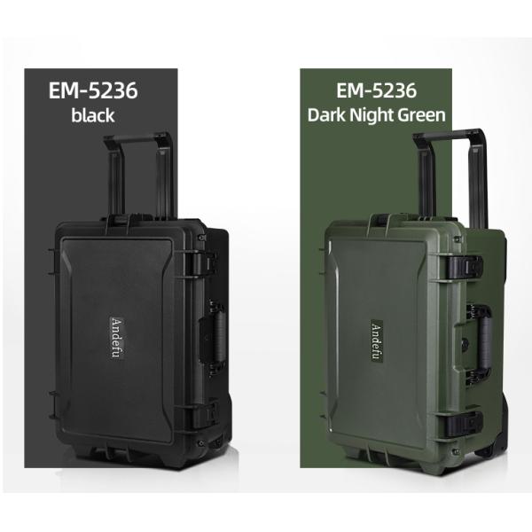 Large Capacity IP67 Waterproof Hard Shell Carrying Case With Wheels for Multi Tool Storage