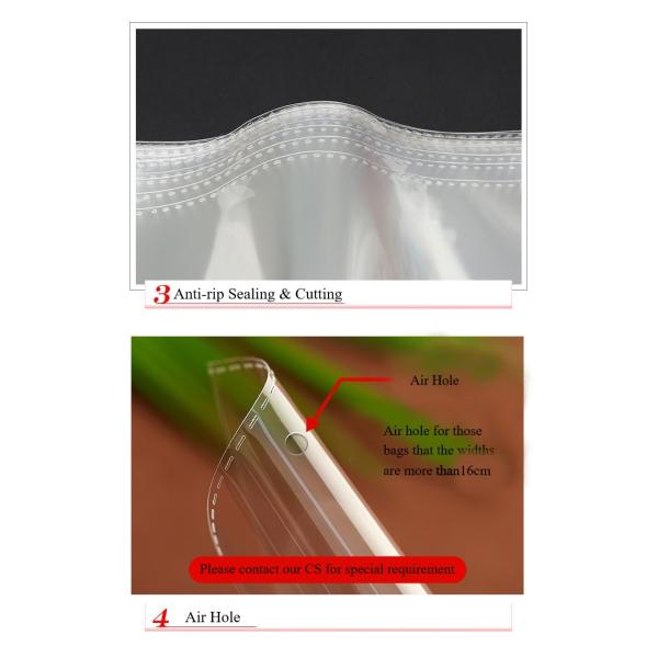 Width 75cm 100pcs/Pack Extra Large Custom Printing Apparel Door-mat Packaging Self Sealing Bopp Bag Clear Plastic Cellophane Bag