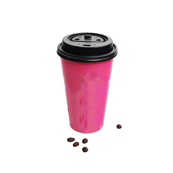 Disposable paper cup custom printed logo eco-friendly coffee cup