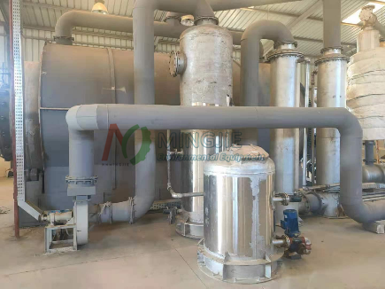 Batch Type Pyrolysis Machine for Tire Recycling in Plastic Rubber Processing Machinery