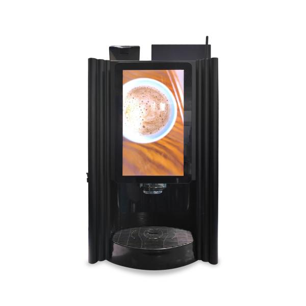 Professional Big Canister Table Top Freshly Ground Coffee Vending Machine Commercial Coffee Vending Machine For B2B Marke