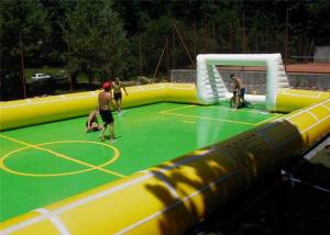 Quality Inflatable Sport Football Playground, Inflatable Soccer Field, Football Field Equipment for sale