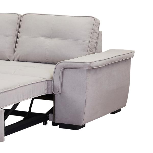 Multifunctional Folding Sofa Bed Sectional Couch Durable For Mall