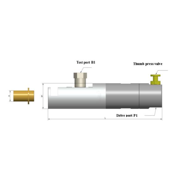 TF550 Series Aluminum Alloy Material Bayonet Type Quick Connect Coupling