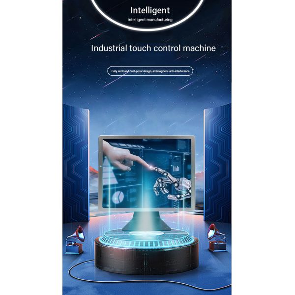 10.1inch Industrial All in One Computers with Embedded Capacitance Touch Screen Computer Fanless J4125 Industrial Panel Pc