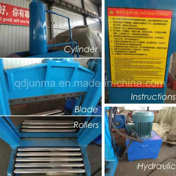 Rubber Bale Cutter Single Knife Hydraulic Rubber Cutting Machine