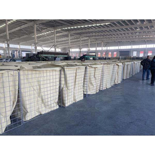 Galfan Galvanized Welded Gabion Wire Baskets