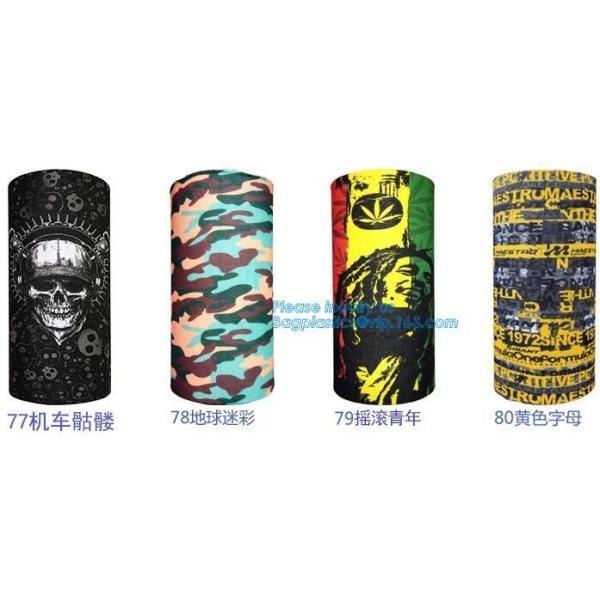 custom colorful seamless multifunctional bandana,Bespoke multifunctional seamless tube sun protection face mask scarf ba
